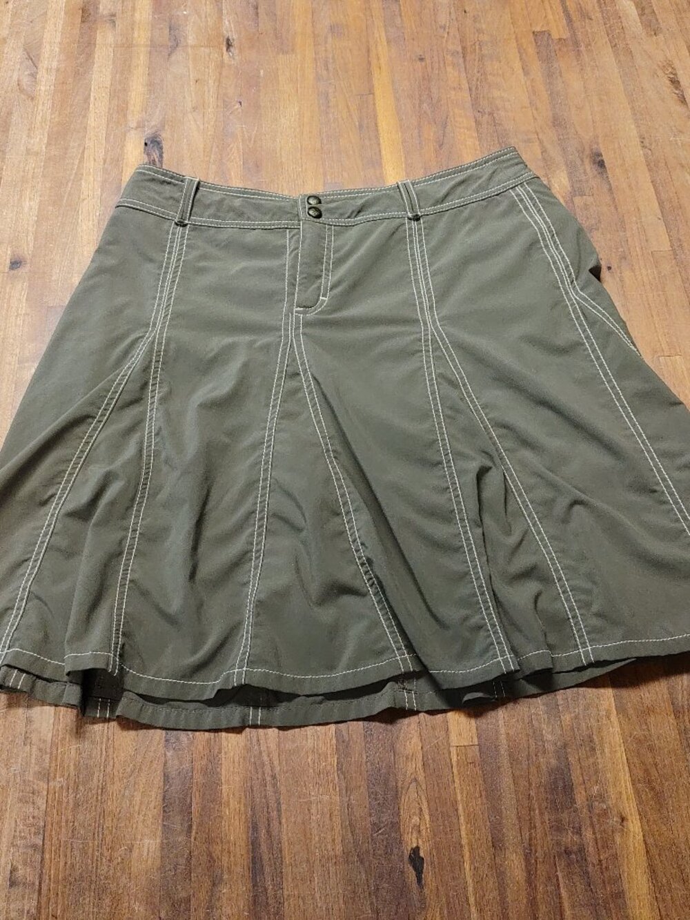 Athleta Whatever Lined Skort Green Size 12 683764